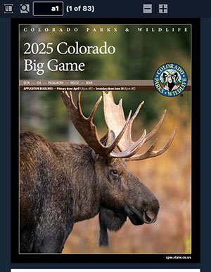 Colorado Big Game - How to Apply